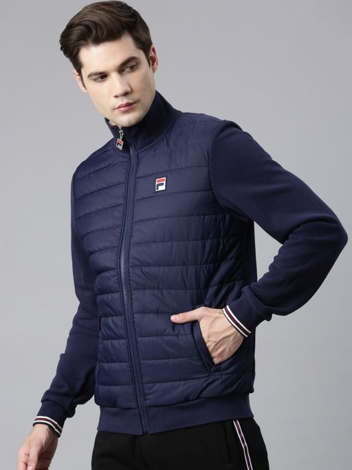 Buy FILA Men Malachi Blue Jacket Online Footlocker India