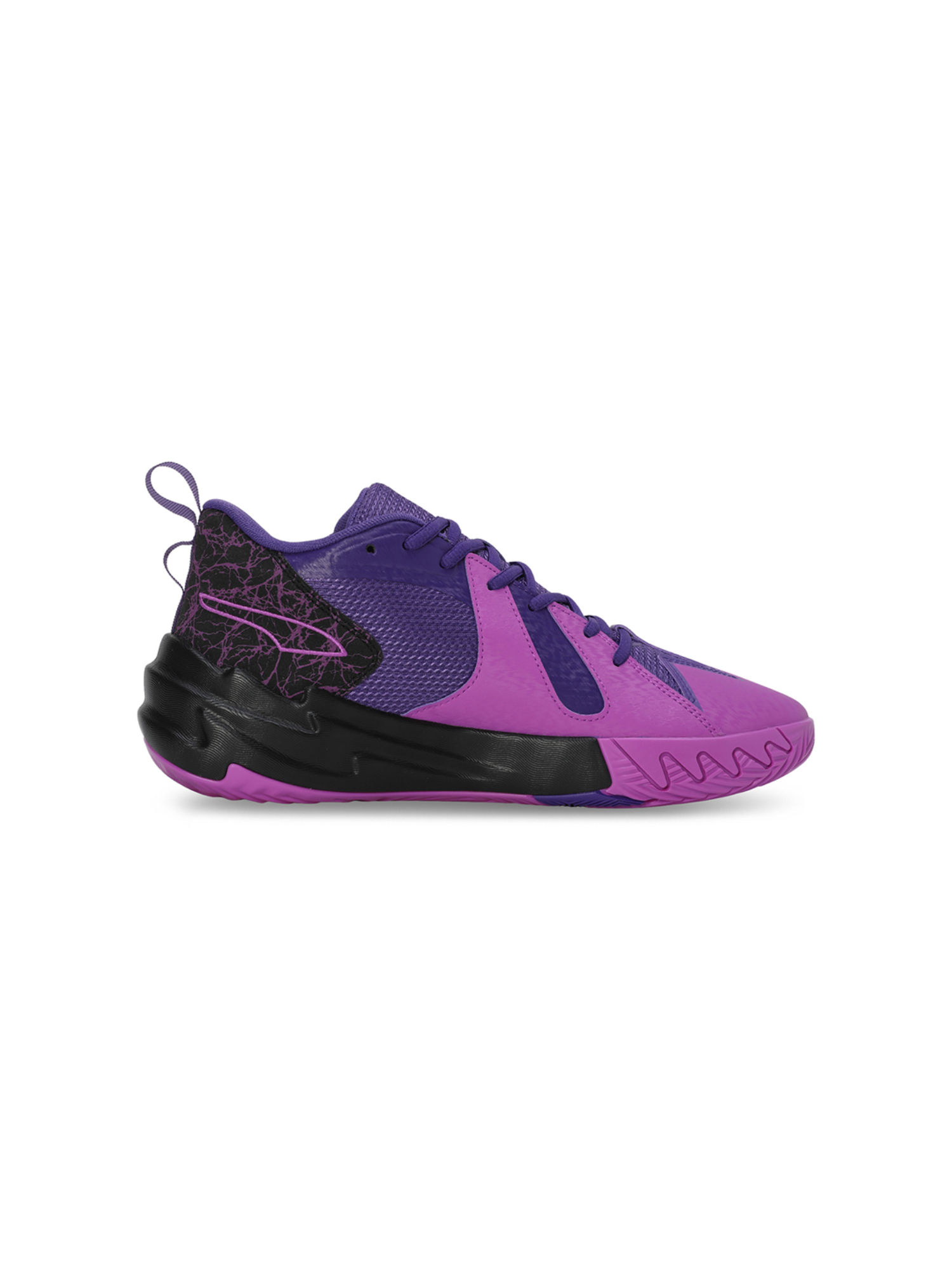 puma basketball shoes purple