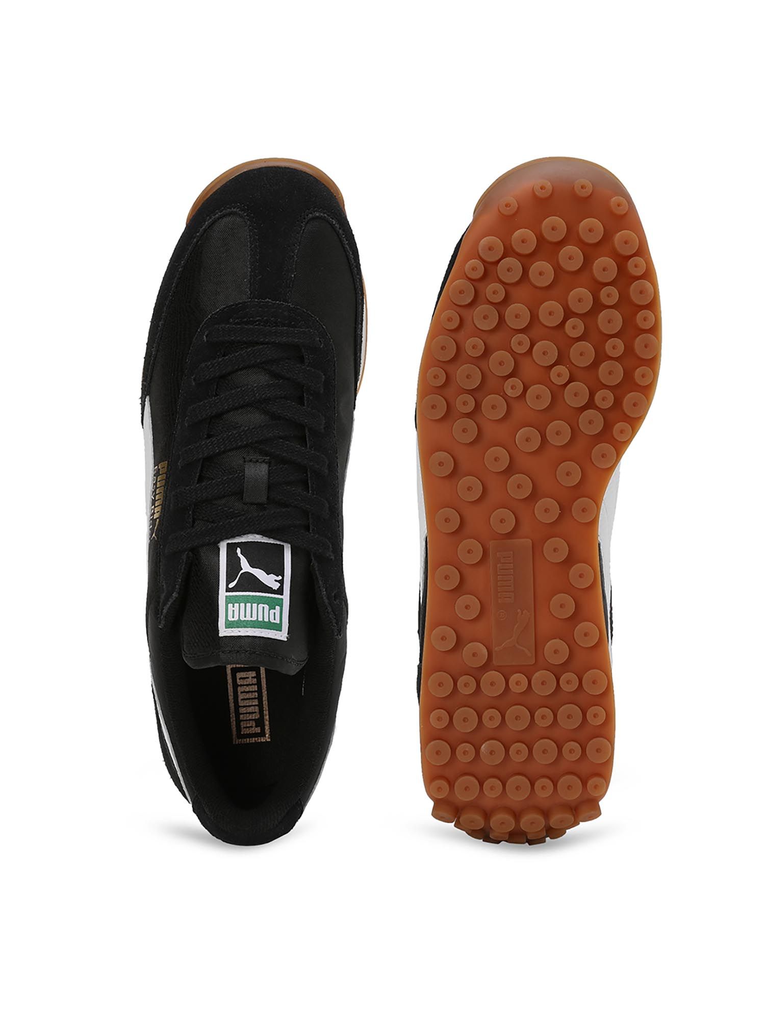 Buy Puma Easy Rider Vintage Unisex Black Sneakers (UK 3) Online