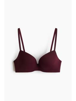 H&M - Women Red Microfibre Push-Up Bra