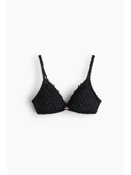 H&M - Women Black Padded Soft Lace Bra