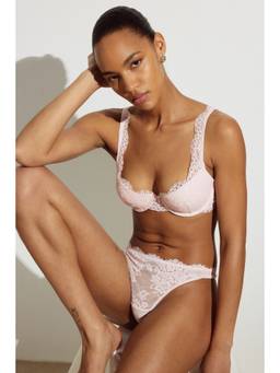 H&M - Women Pink 2-Pack Lace Thong Briefs