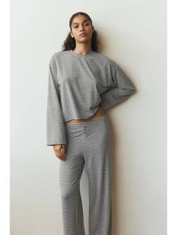 H&M - Women Grey Jersey Pyjamas And Top