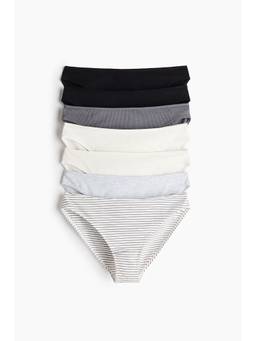 H&M - Women Multi-Color 7-Pack Cotton Briefs