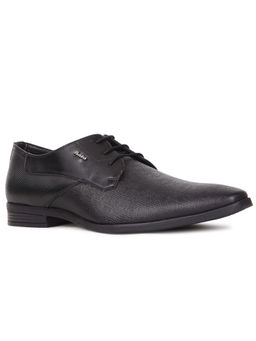 Bata - Men Black Lace-Up Formal Shoes