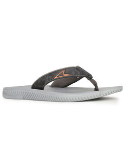 Power - Men Grey Slip On Flipflops