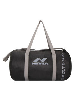 Nivia - Enfold - 01 Round Bag (Black and Grey)