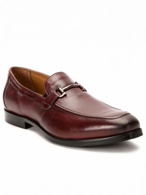 Buy Rare Rabbit Luzo Dark Tan Loafers Online