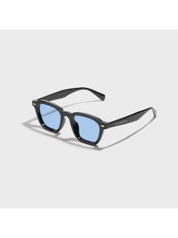 SAM AND MARSHALL - 400% UV Protection PC Blue Lens Wayfarer Sunglasses