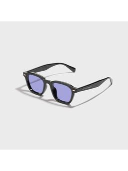 SAM AND MARSHALL - 400% UV Protection PC Purple Lens Wayfarer Sunglasses