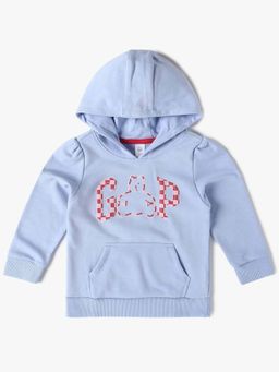 GAP - Girls Logo Printed Relaxed Hooded Sweatshirt