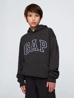 GAP - Boys Applique Hooded Relaxed Sweatshirt