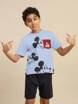 Kidsville - Mickey and Friends Graphic Printed Cotton Boys T-shirt