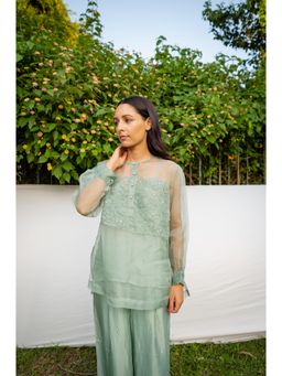 AYAKA - Hope Green Applique Top (Set of 2)