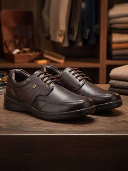 LIBERTY - Fortune Rapx-065E Brown Lacing Brogue Shoes for Men