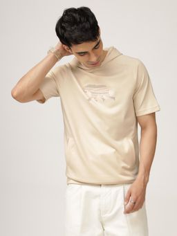 Andamen - Regular Fit Men Casual 3D Prints Hoddie T-Shirt