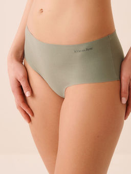 La Vie En Rose - Cotton Invisible Hip Hugger Panty Green