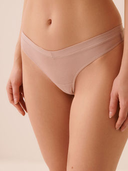 La Vie En Rose - Mesh Thong Panty Nude