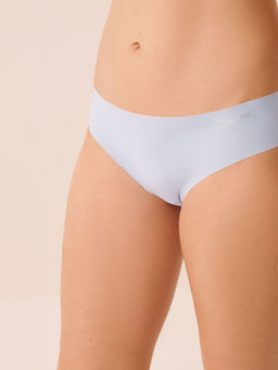 La Vie En Rose - Microfiber Invisible Cheeky Panty Blue