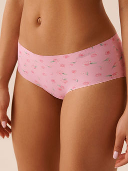 La Vie En Rose - Microfiber Invisible Hip Hugger Panty Pink
