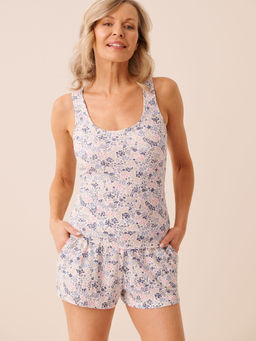 La Vie En Rose - Ribbed Modal Cami Multi-Color