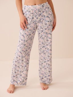 La Vie En Rose - Ribbed Modal Pyjama Multi-Color