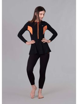 Keepfit - Womens Padded Swim Top and Pant Black