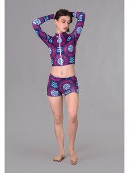 Keepfit - Womens Floral Printed Padded Swimsuit