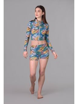 Keepfit - Womens Tropical Printed Padded Swimsuit