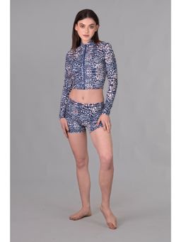 Keepfit - Womens Leopard Printed Padded Swimsuit