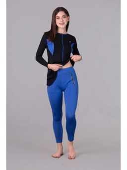 Keepfit - Womens Padded Swim Top and Pant Black