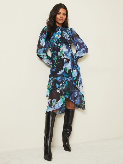 long sleeve lipsy dress Buy Lipsy Multi-color Floral Regular Long Sleeve Dress Online