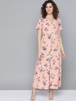 Trend Arrest - Pink Printed Dress