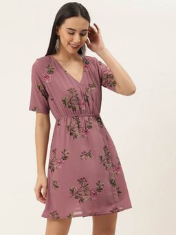 Trend Arrest - Pink Floral Dress