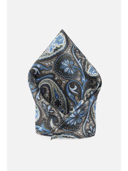 Peter England - Men Brown Printed Formal Pocket Square