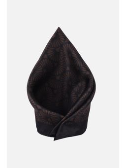Peter England - Men Brown Printed Formal Pocket Square