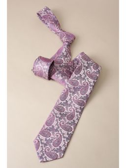 Van Heusen - Men Pink Embroidered Formal Tie