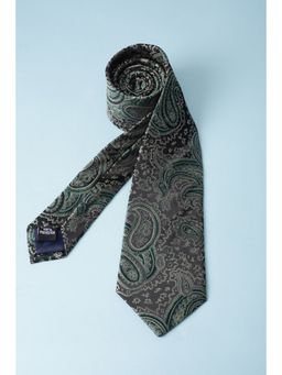 Van Heusen - Men Green Embroidered Formal Tie