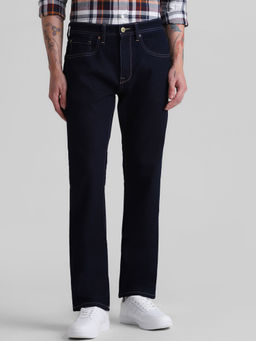 Jack & Jones - Navy Blue Bootcut Jeans