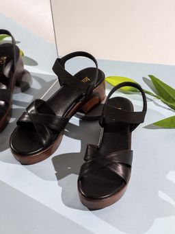 Inc.5 - Women Black Block Heels