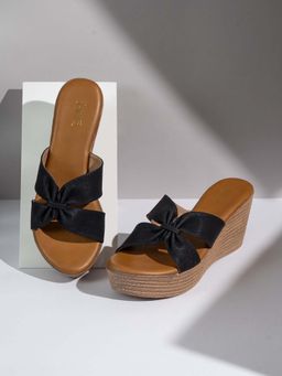 Inc.5 - Women Black Wedges Heels