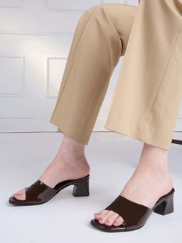 Inc.5 - Women Brown Block Heels