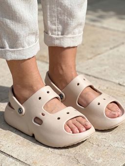 Carlton London - Women Beige Clogs
