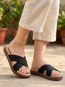 Carlton London - Women Black Sandals