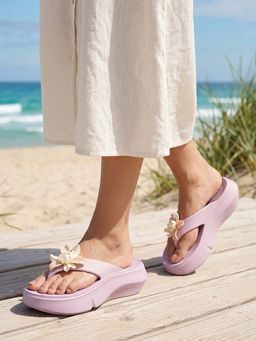 Carlton London - Women Purple Lightweight Platform Heels
