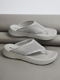 max - Women Grey Platform Sandals