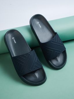 max - Men Teal Sliders