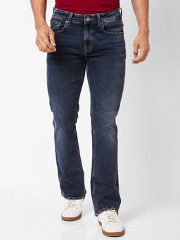 Spykar - Mid-Rise Black Jeans for Men