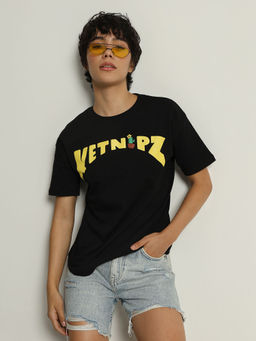 ONLY - Ketnipz Black Bean Print T-Shirt