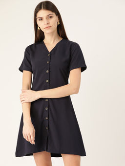 Trend Arrest - Navy Blue Dress